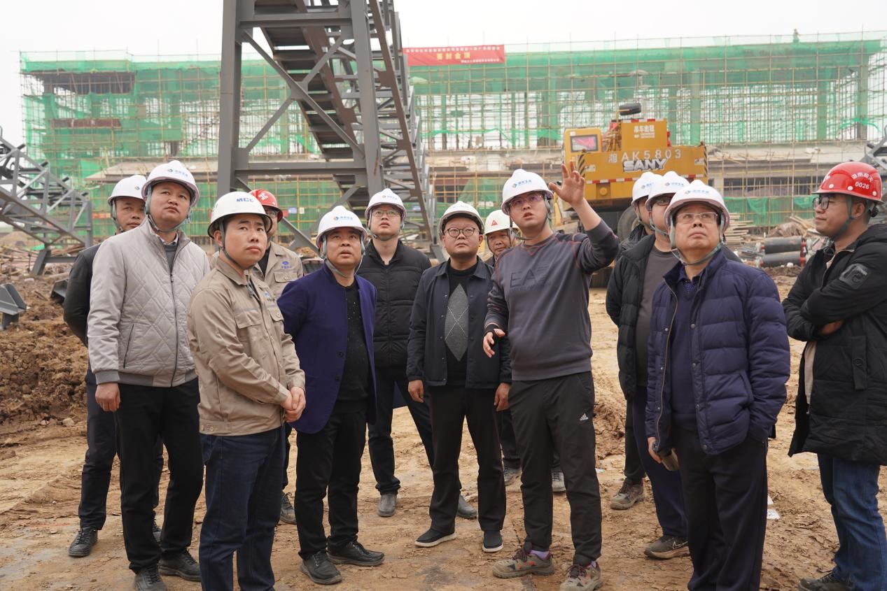 沅江市市长罗必胜调研华体会网页版-华体会(中国)沅江机制砂和砂石集散中心建设项目